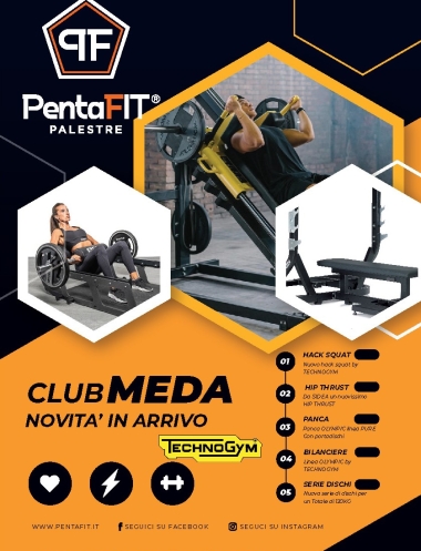 Club Meda - Nuove Attrezzature in Arrivo