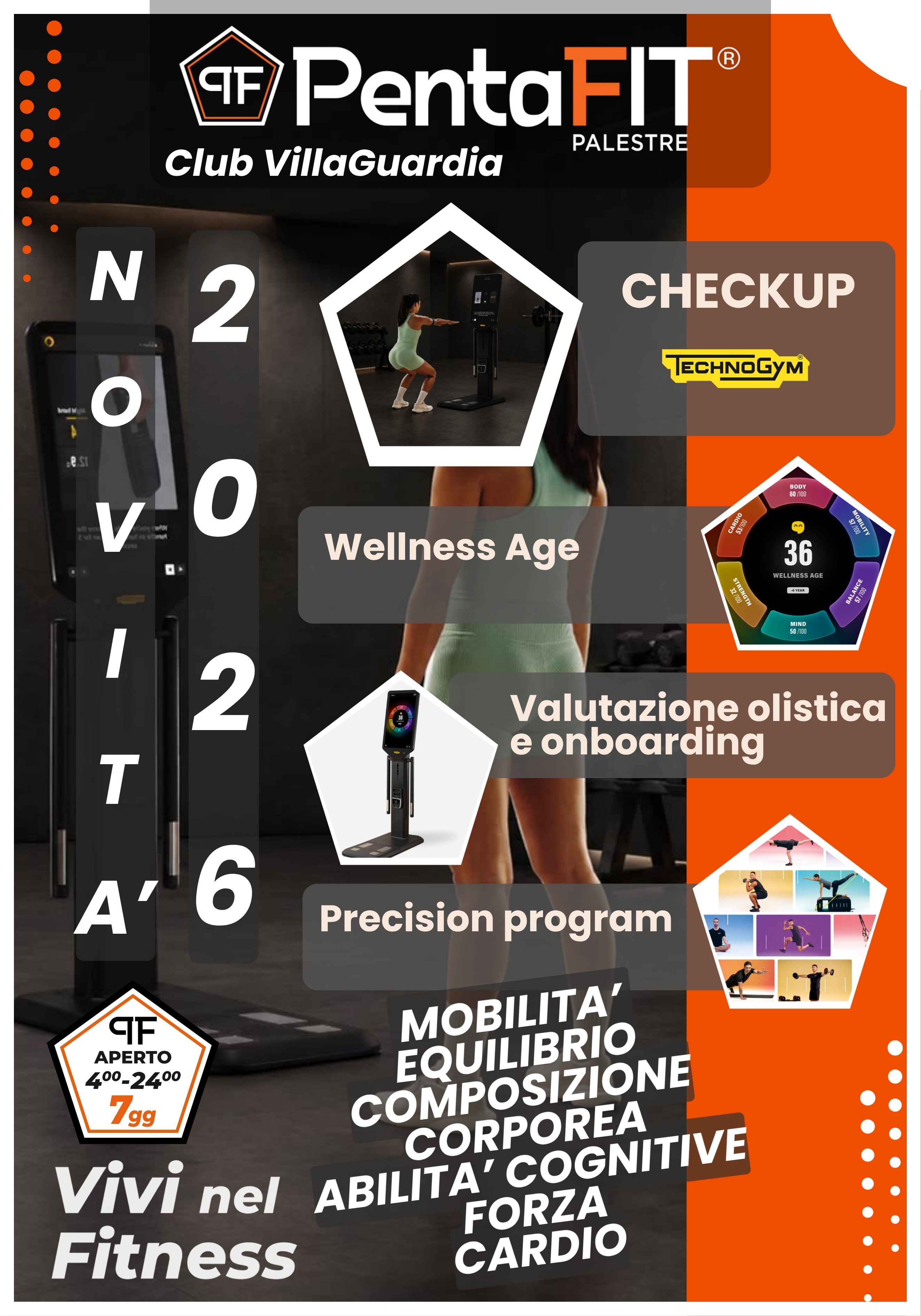 Club Villaguardia - Novità Technogym CheckUp in Arrivo!