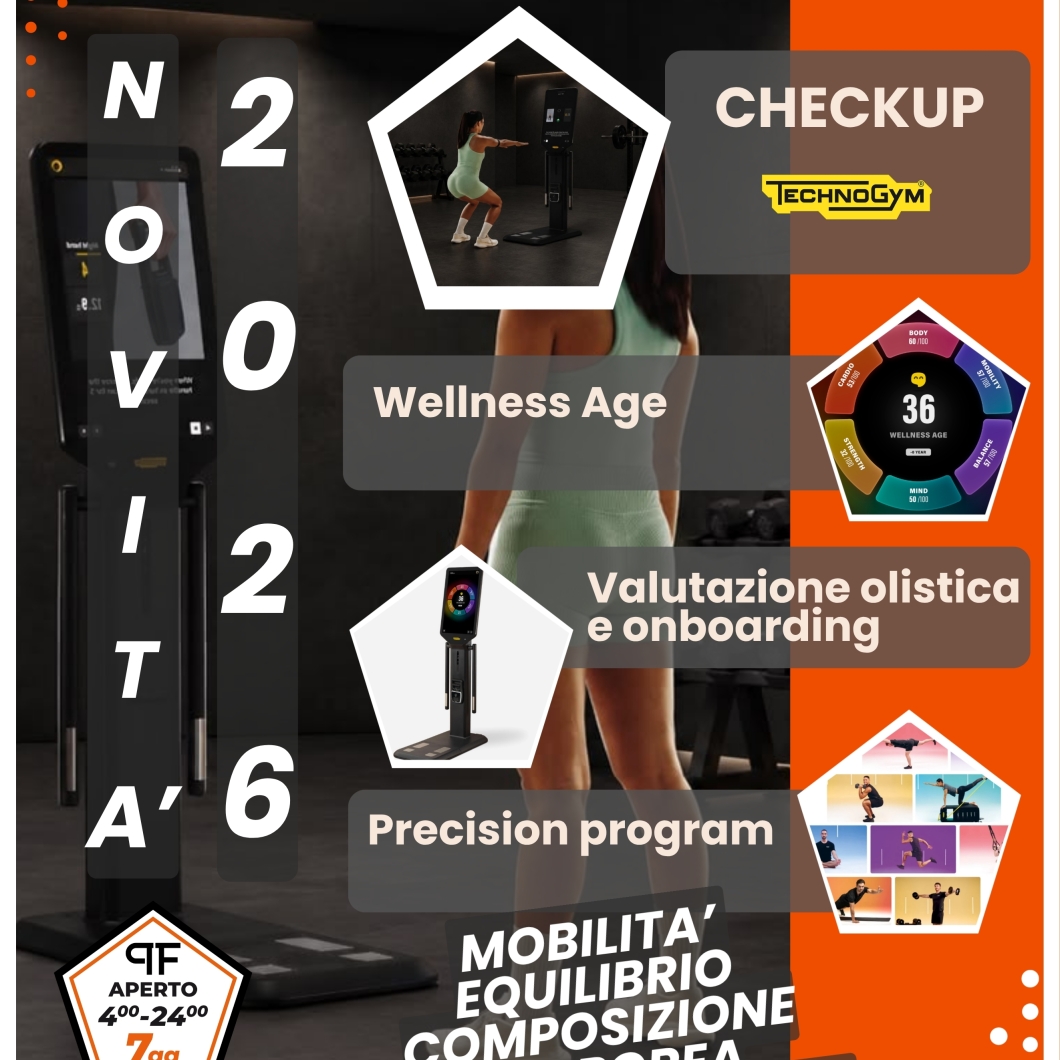 Club Villaguardia - Novità Technogym CheckUp in Arrivo!